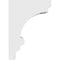 Ekena Millwork Standard Diane Architectural Grade PVC Corbel, 7"W x 10"D x 14"H CORP07X10X14DIA - alternate 2